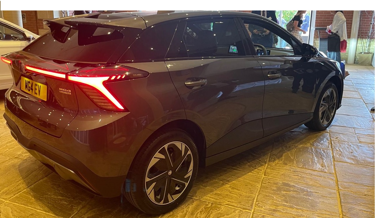 The New MG4 EV ecar lease